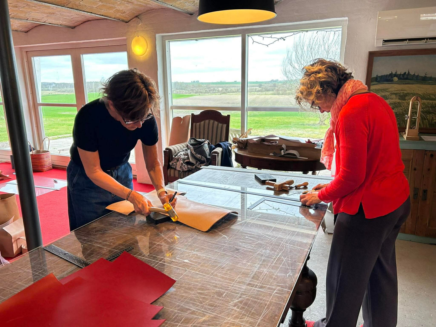 Læderworkshop hverdagshold  (begyndere/alle)