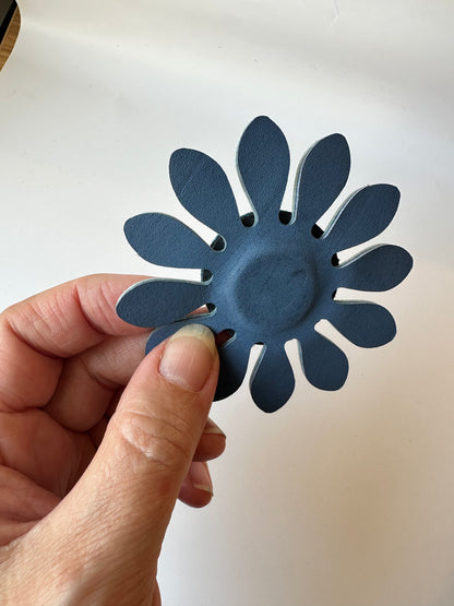 Stor blå blomst