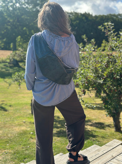 Blå, Crossbody-taske