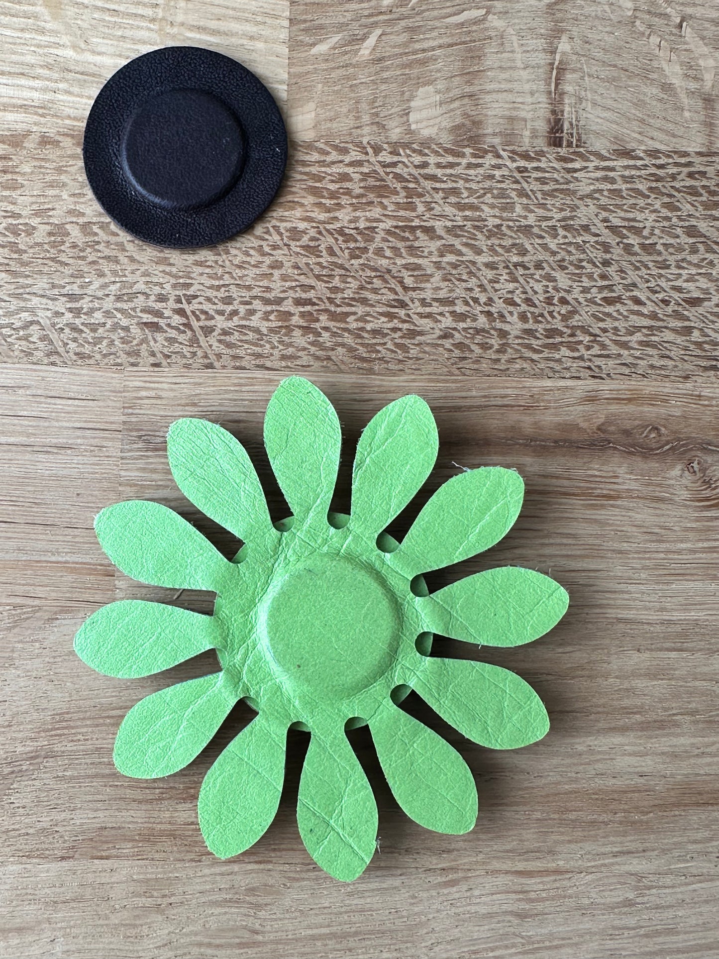 Stor grøn blomst