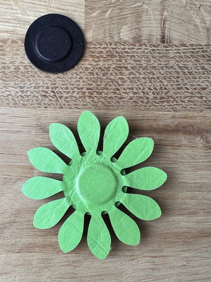 Stor grøn blomst