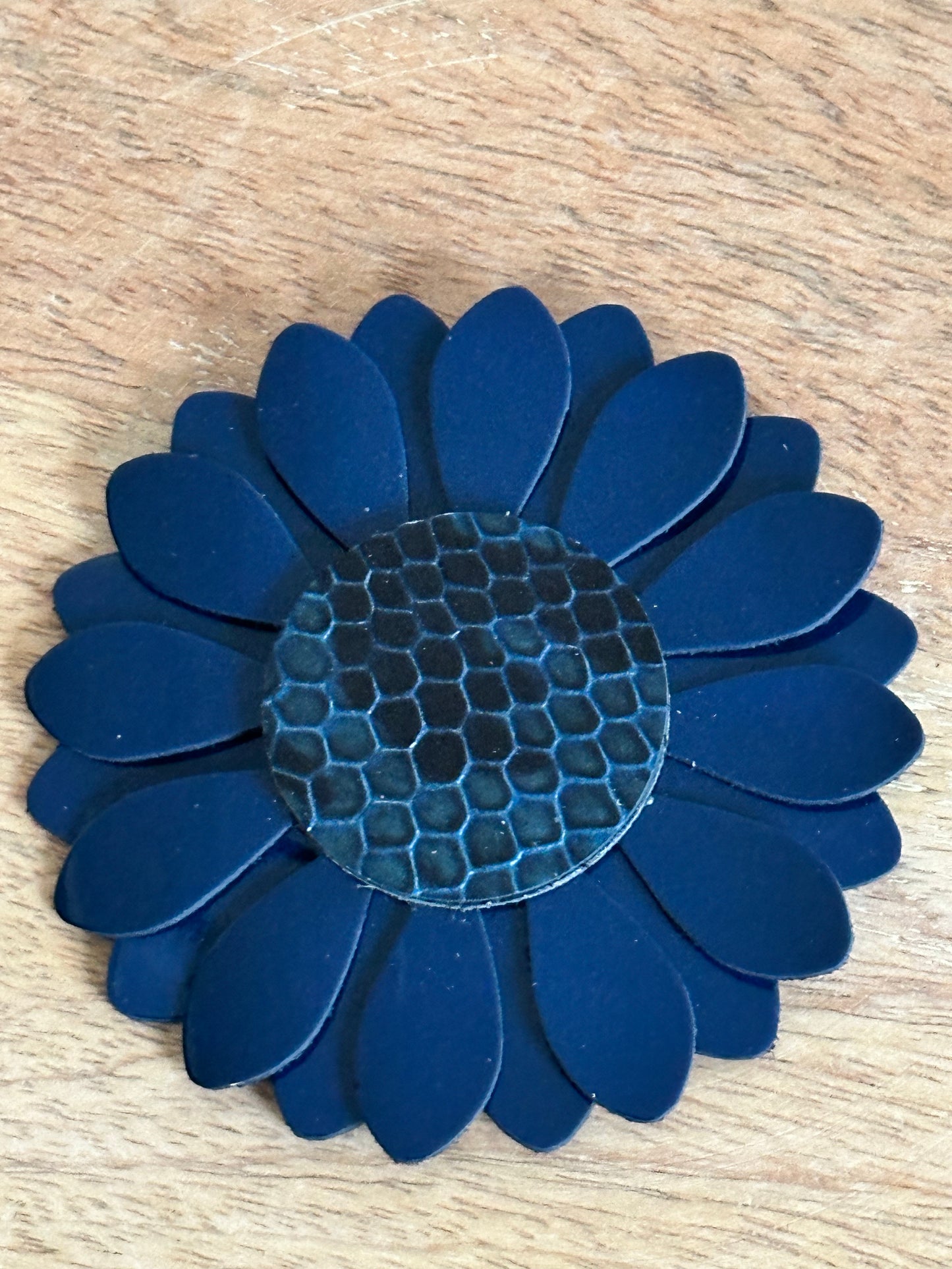 Stor blå blomst