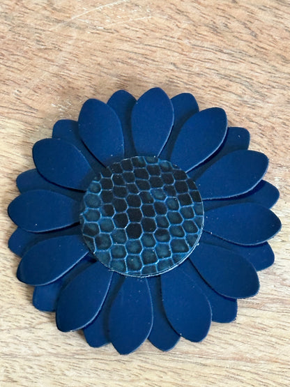 Stor blå blomst