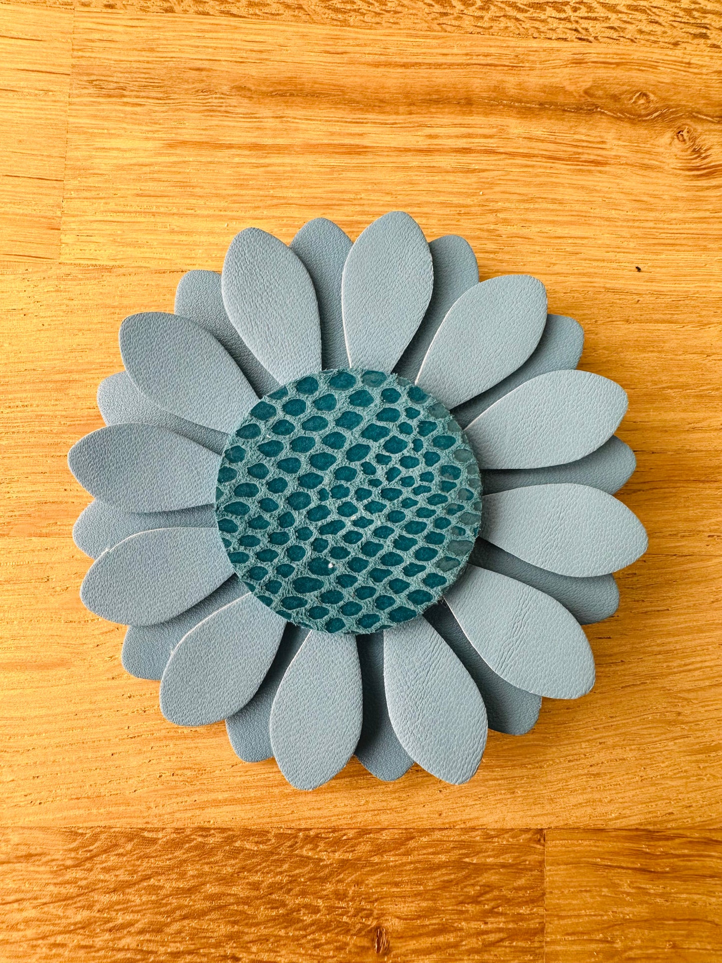 Stor blå blomst
