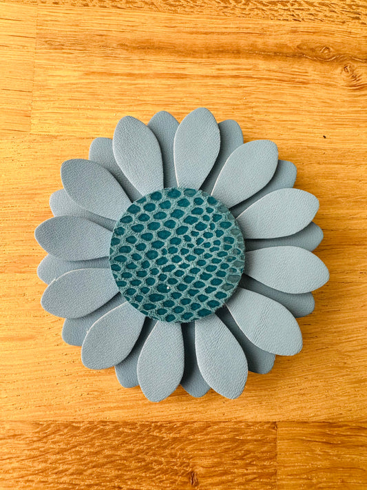 Stor blå blomst