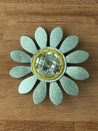 Stor grøn blomst