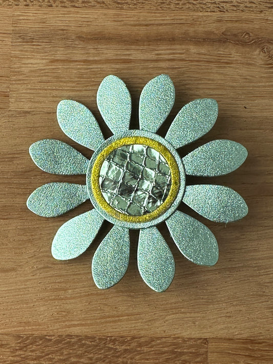Stor grøn blomst