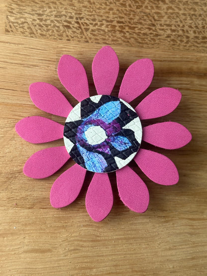 Stor lyserød blomst