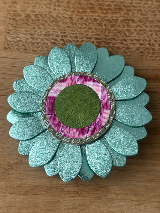 Stor grøn blomst