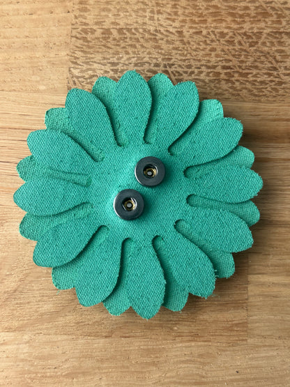Stor grøn blomst