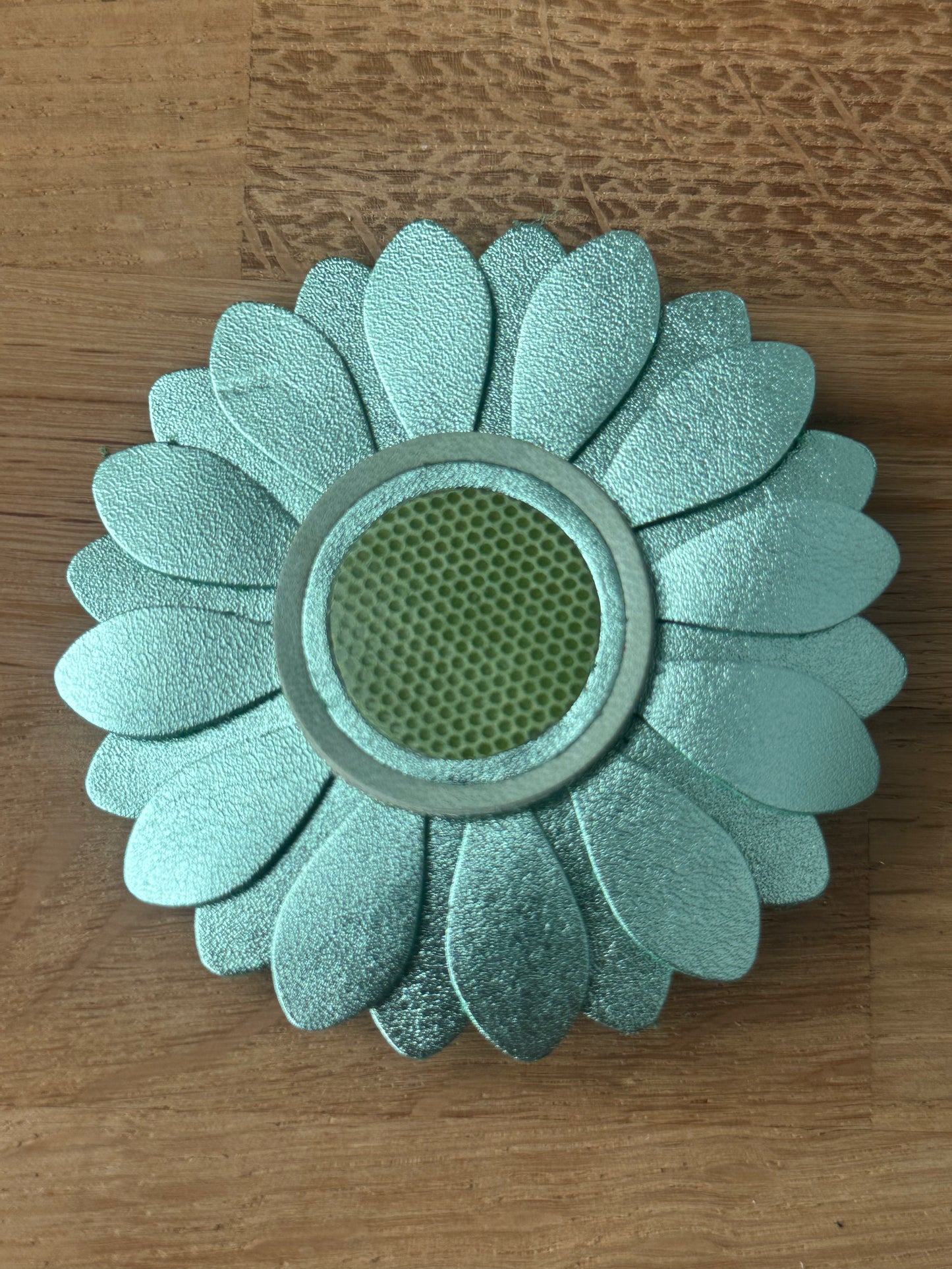 Stor grøn blomst
