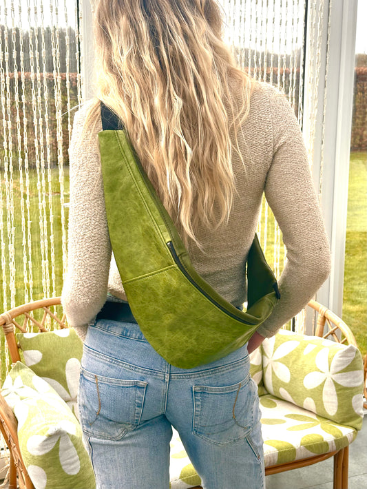 Grøn, Crossbody-taske