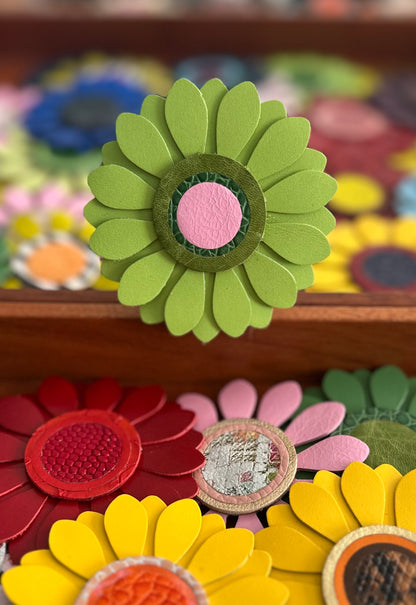 Stor grøn blomst