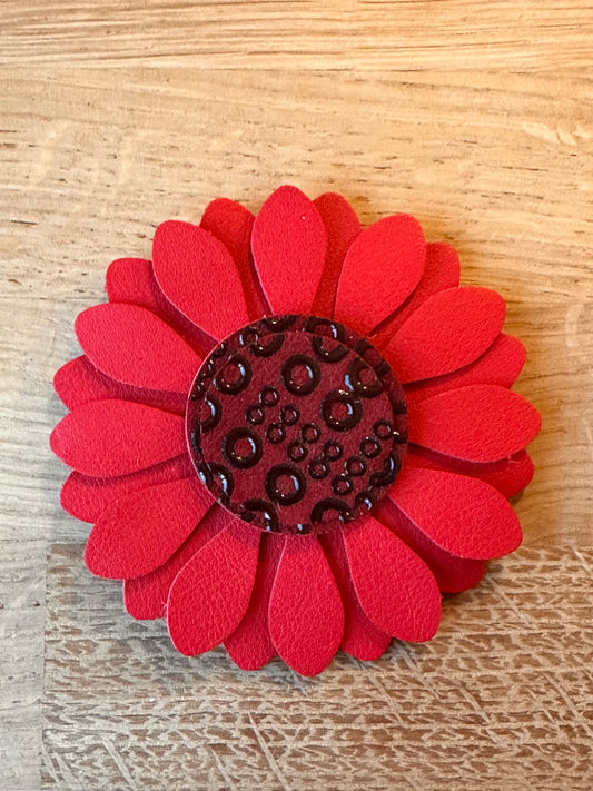 Stor rød blomst