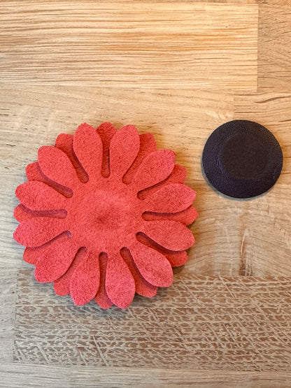Stor rød blomst