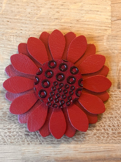 Stor rød blomst
