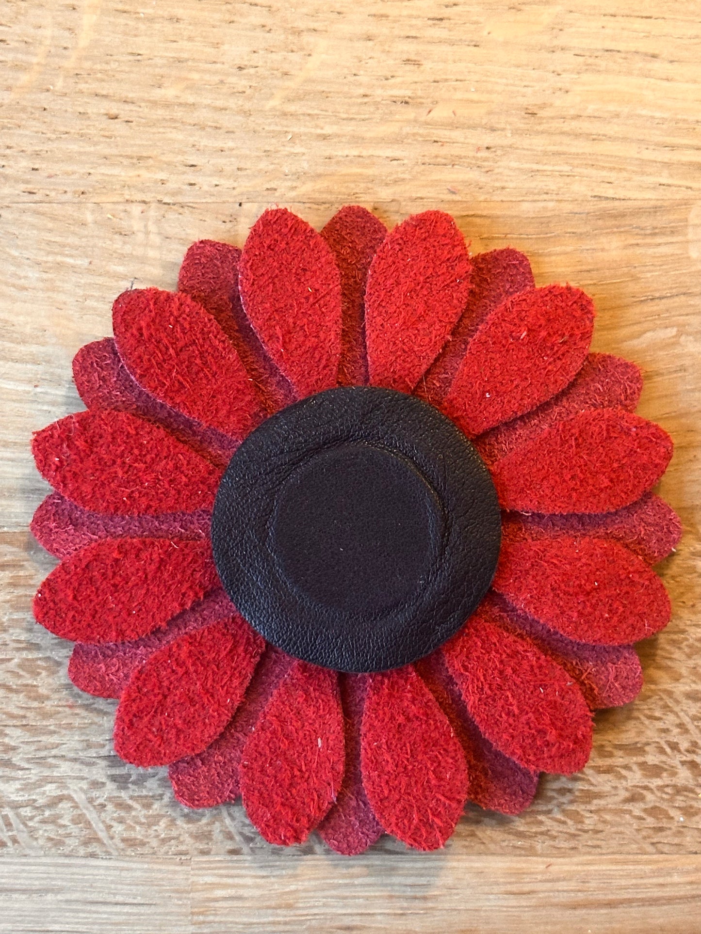 Stor rød blomst
