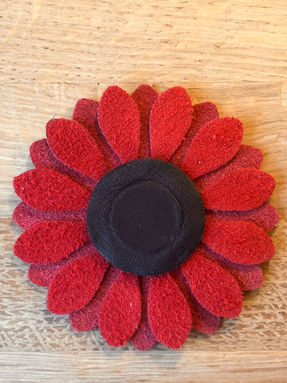 Stor rød blomst