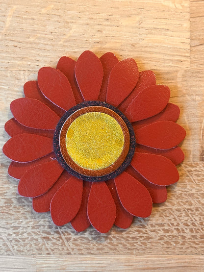 Stor rød blomst