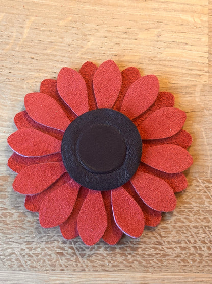 Stor rød blomst