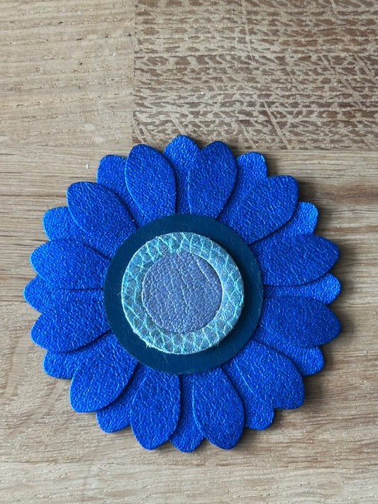 Stor blå blomst