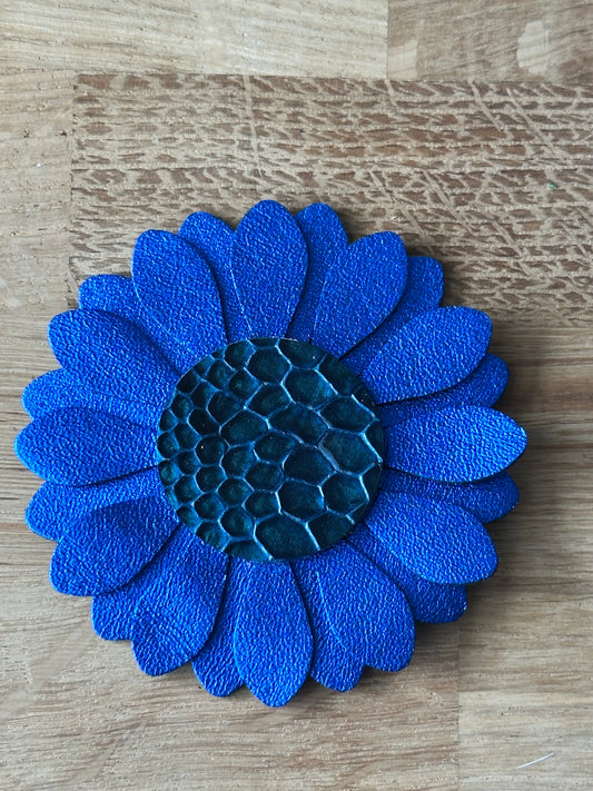 Stor blå blomst
