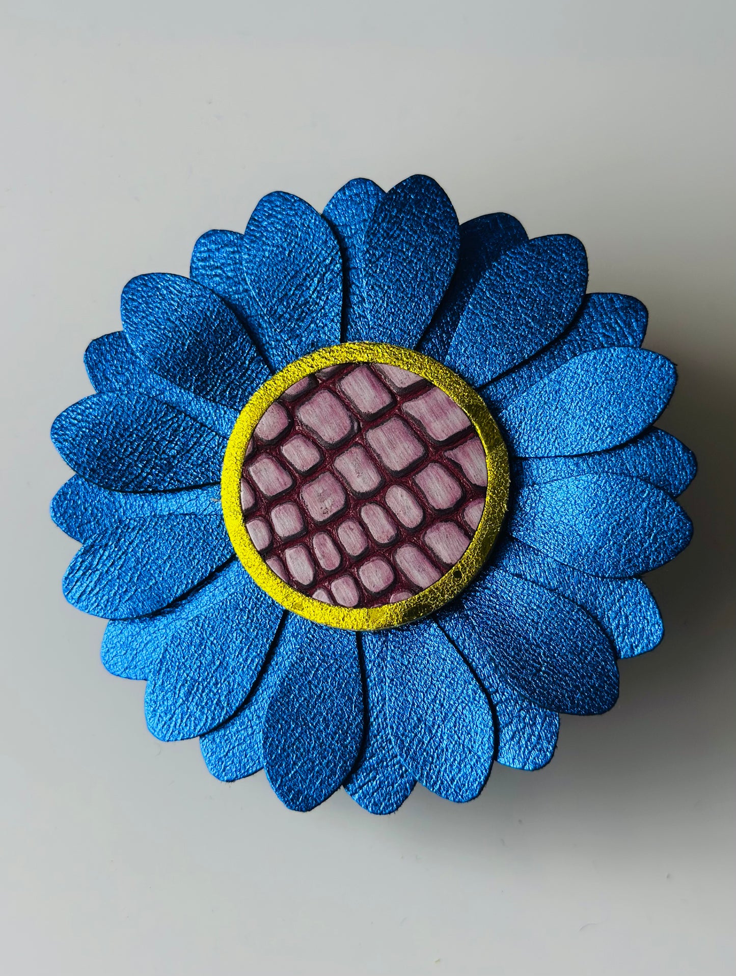 Stor blå blomst