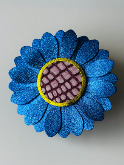 Stor blå blomst