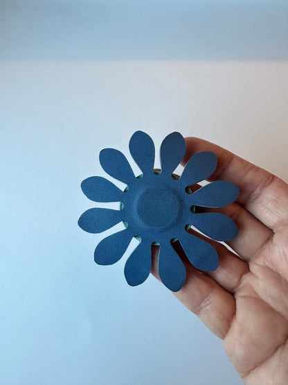 Stor blå blomst