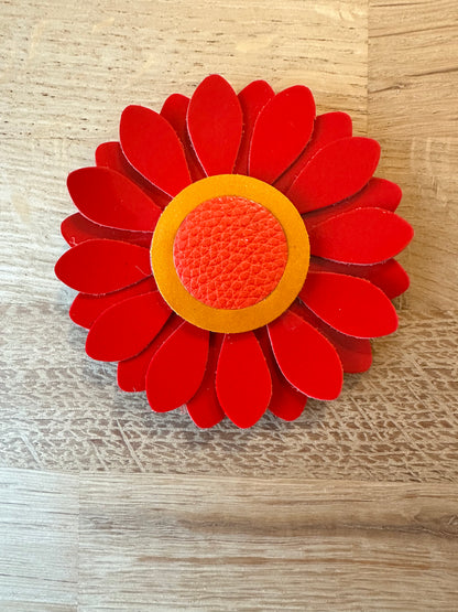 Stor rød blomst