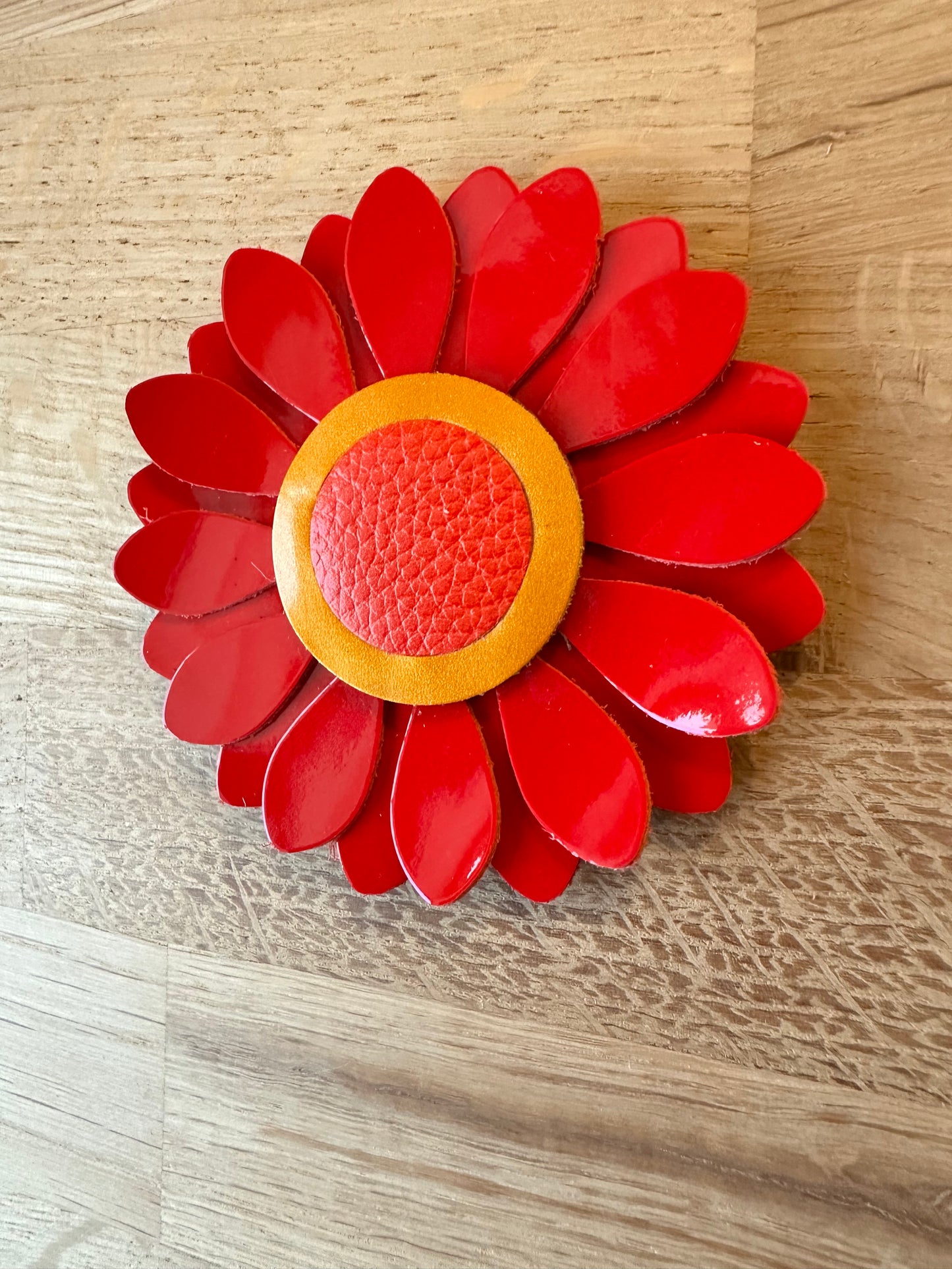 Stor rød blomst