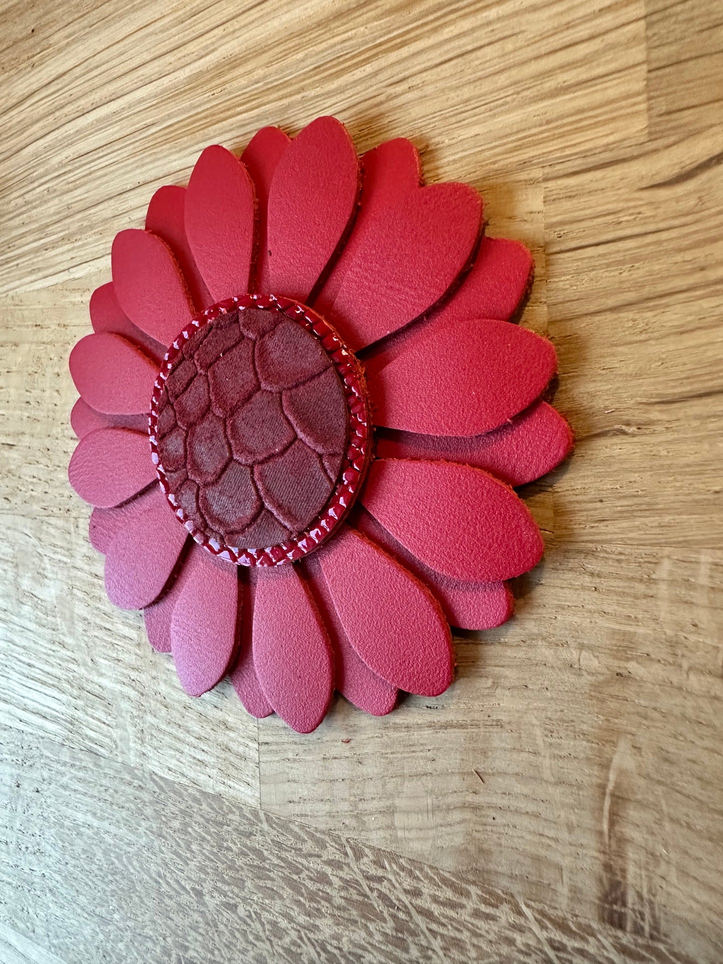 Stor rød blomst