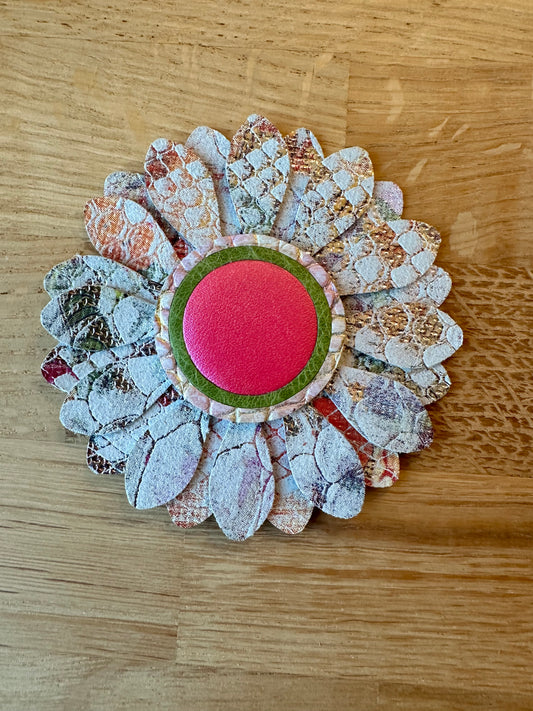 Stor hvid blomst