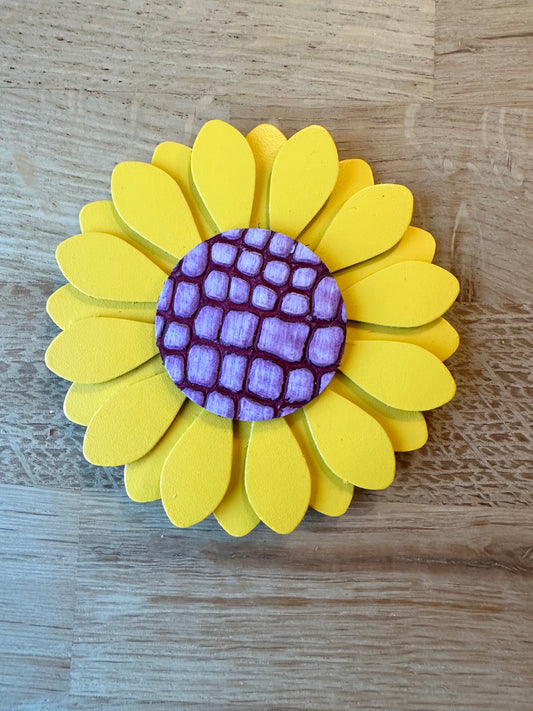 Stor gul blomst