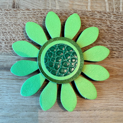 Stor grøn blomst