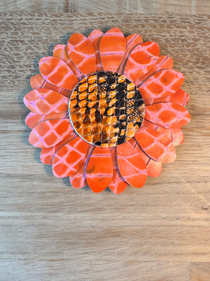Stor orange blomst