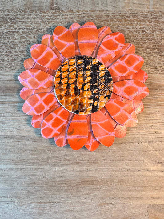 Stor orange blomst
