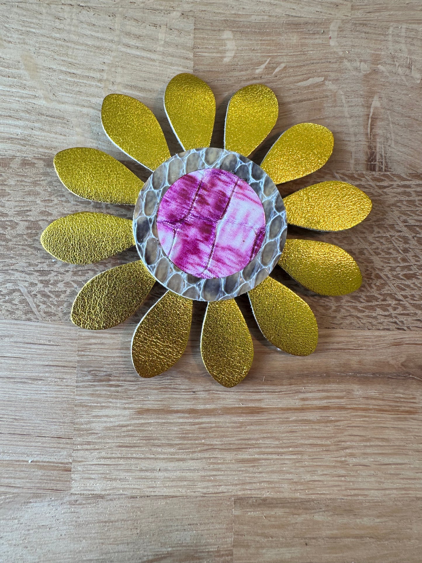 Stor guld blomst