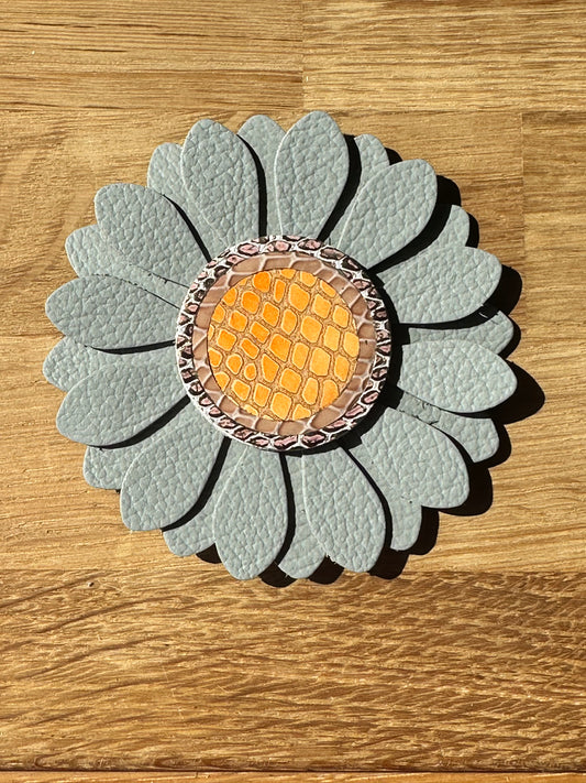 Stor grå blomst