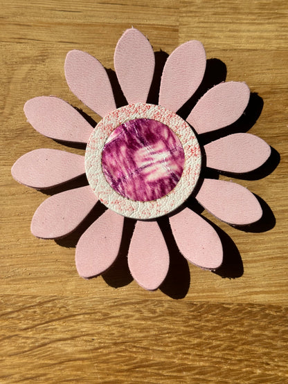 Stor lyserød blomst