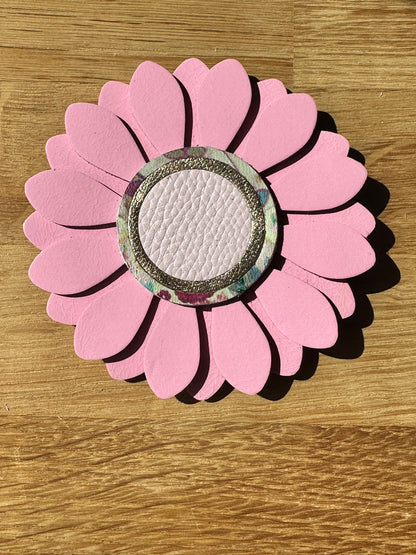 Stor lyserød blomst
