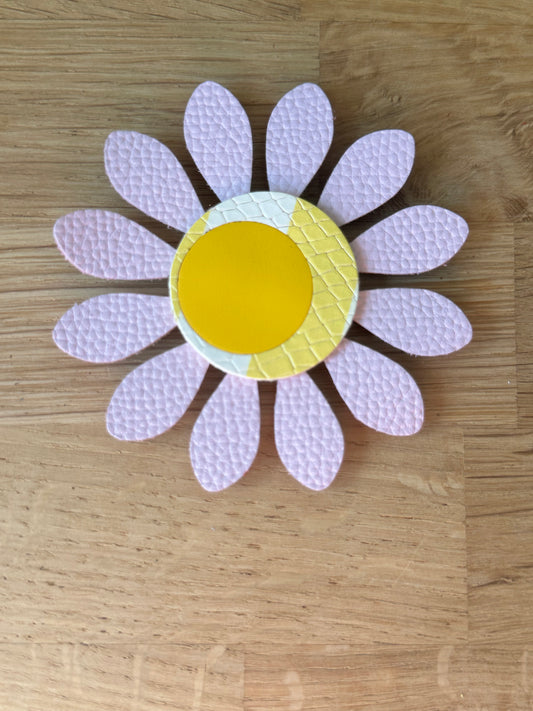 Stor lyserød blomst