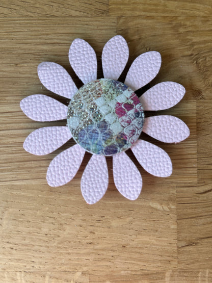 Stor lyserød blomst