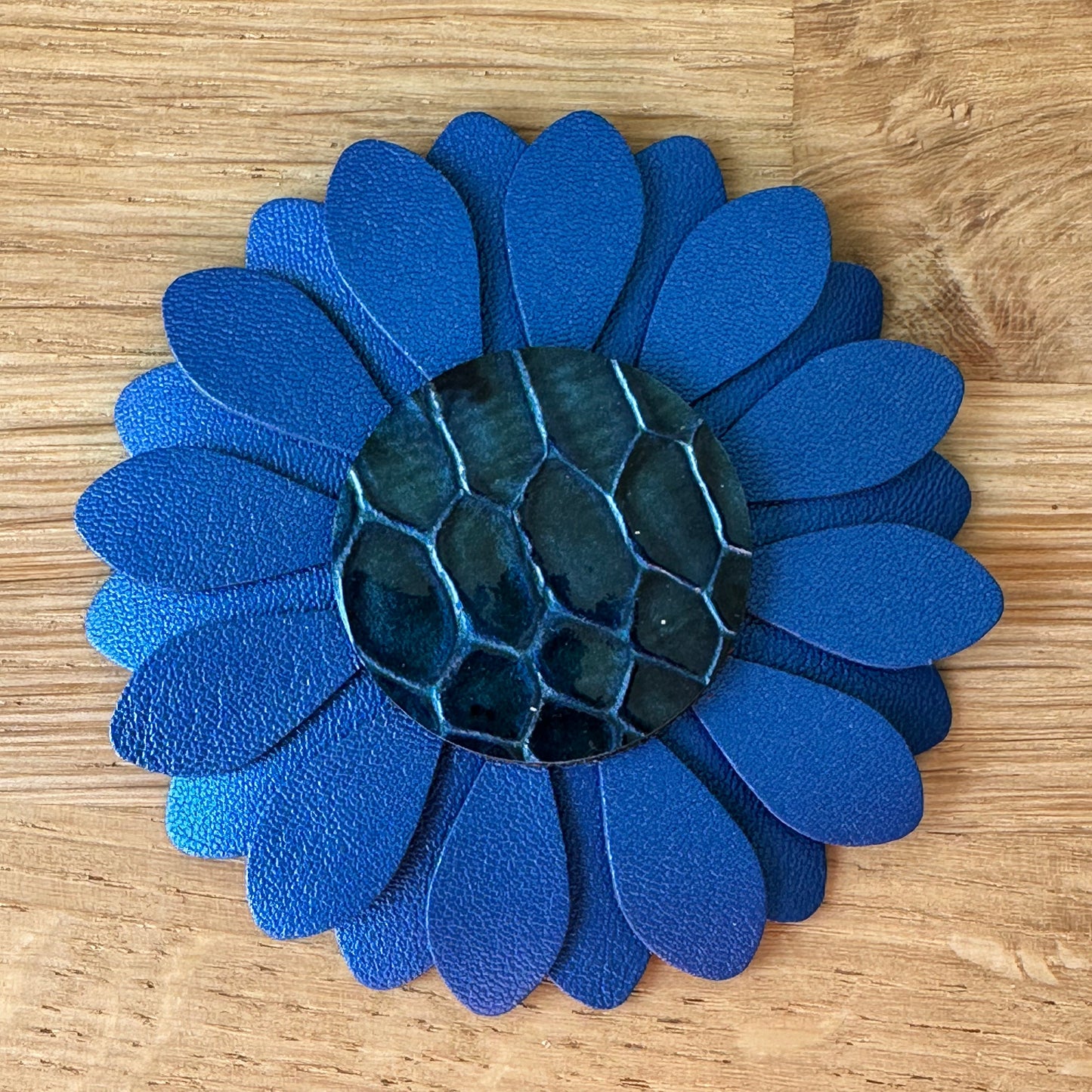 Stor blå blomst