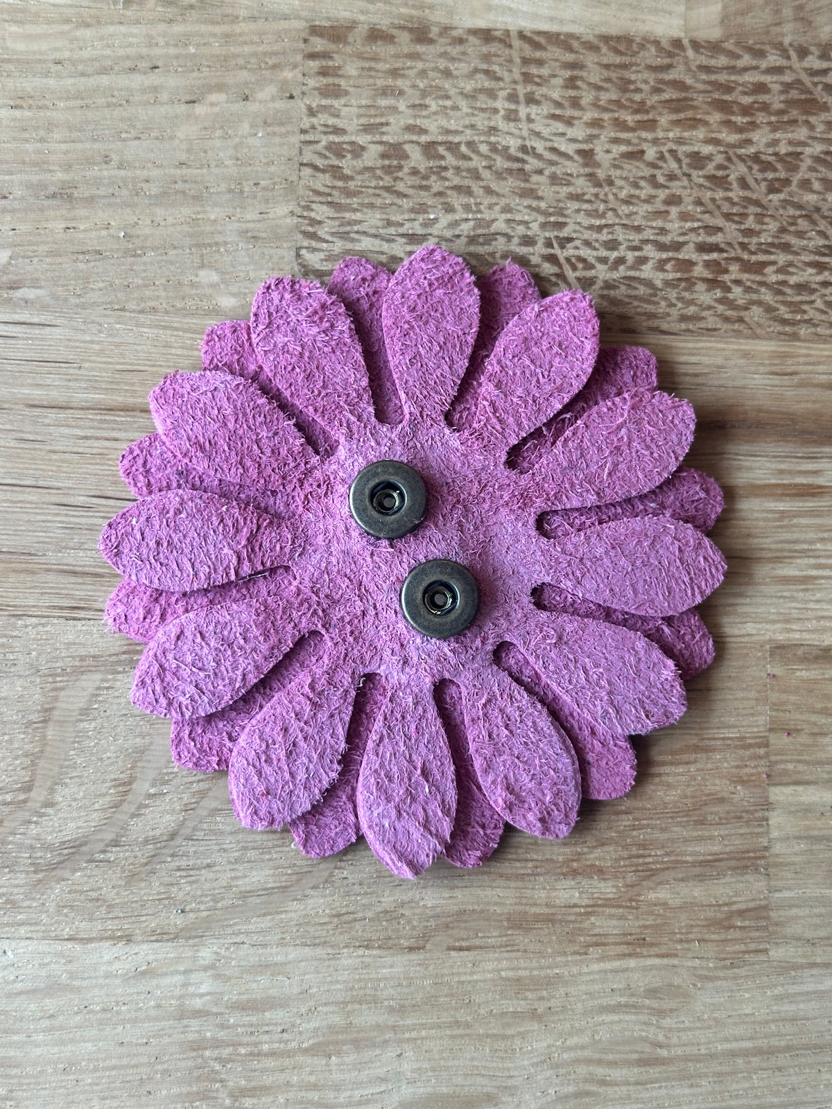 Stor lyserød blomst