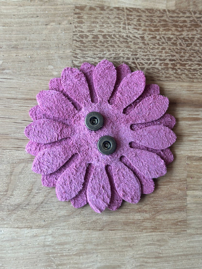 Stor lyserød blomst