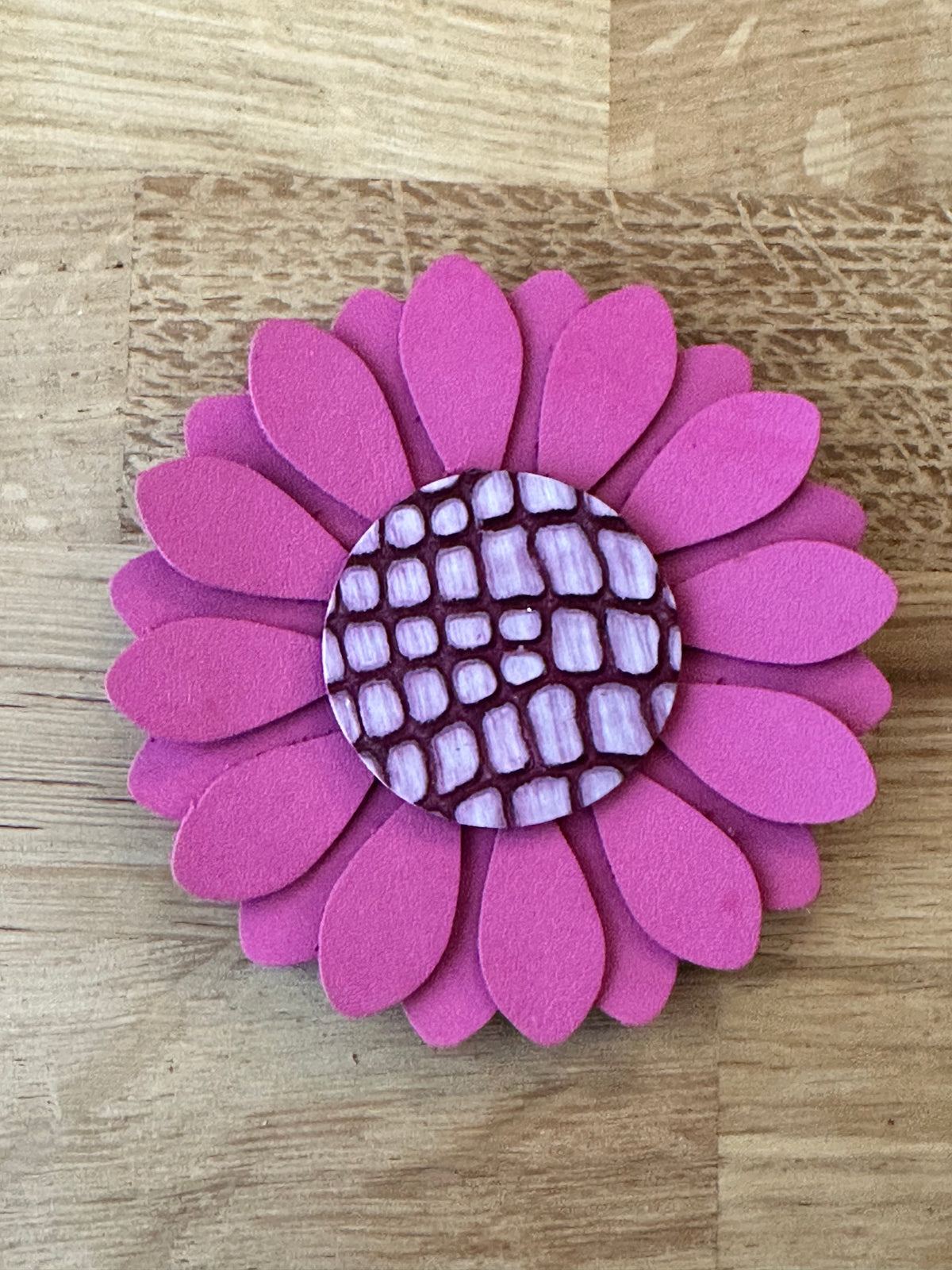 Stor lyserød blomst
