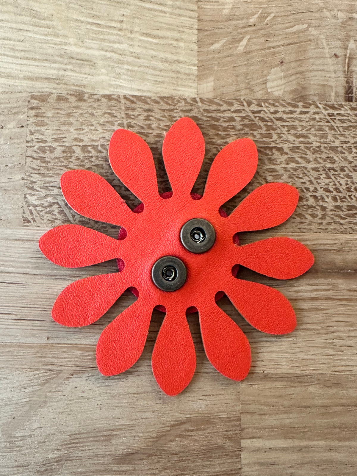 Stor orange blomst