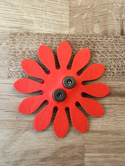 Stor orange blomst