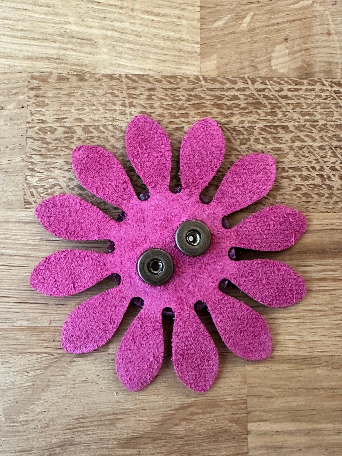 Stor lyserød blomst